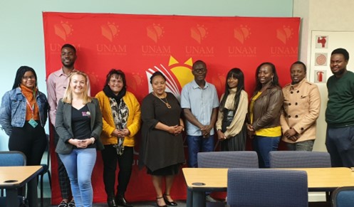 Journalists and COHESA-UNAM team 